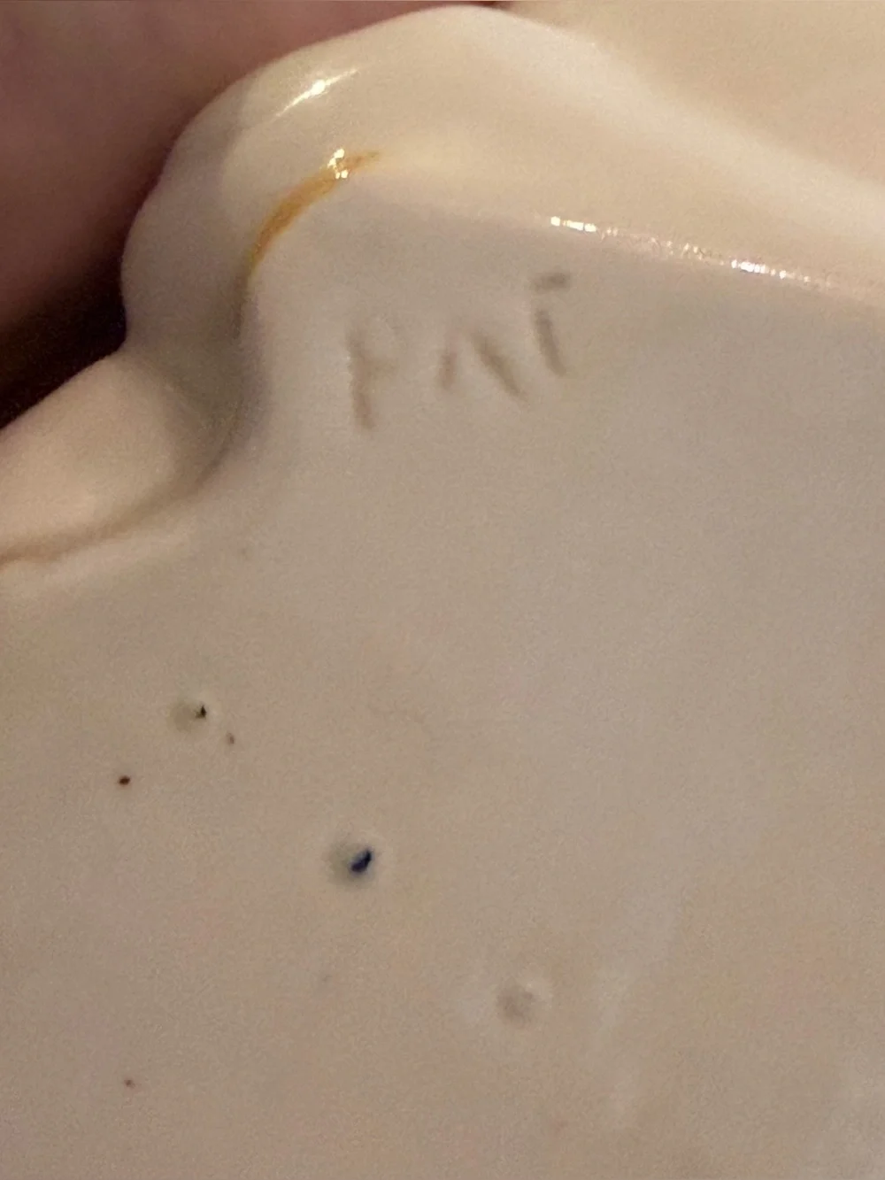 Vintage 1981 Fitz & Floyd Ceramic Duck Cracker Dish Quacker Cradle Cottagecore